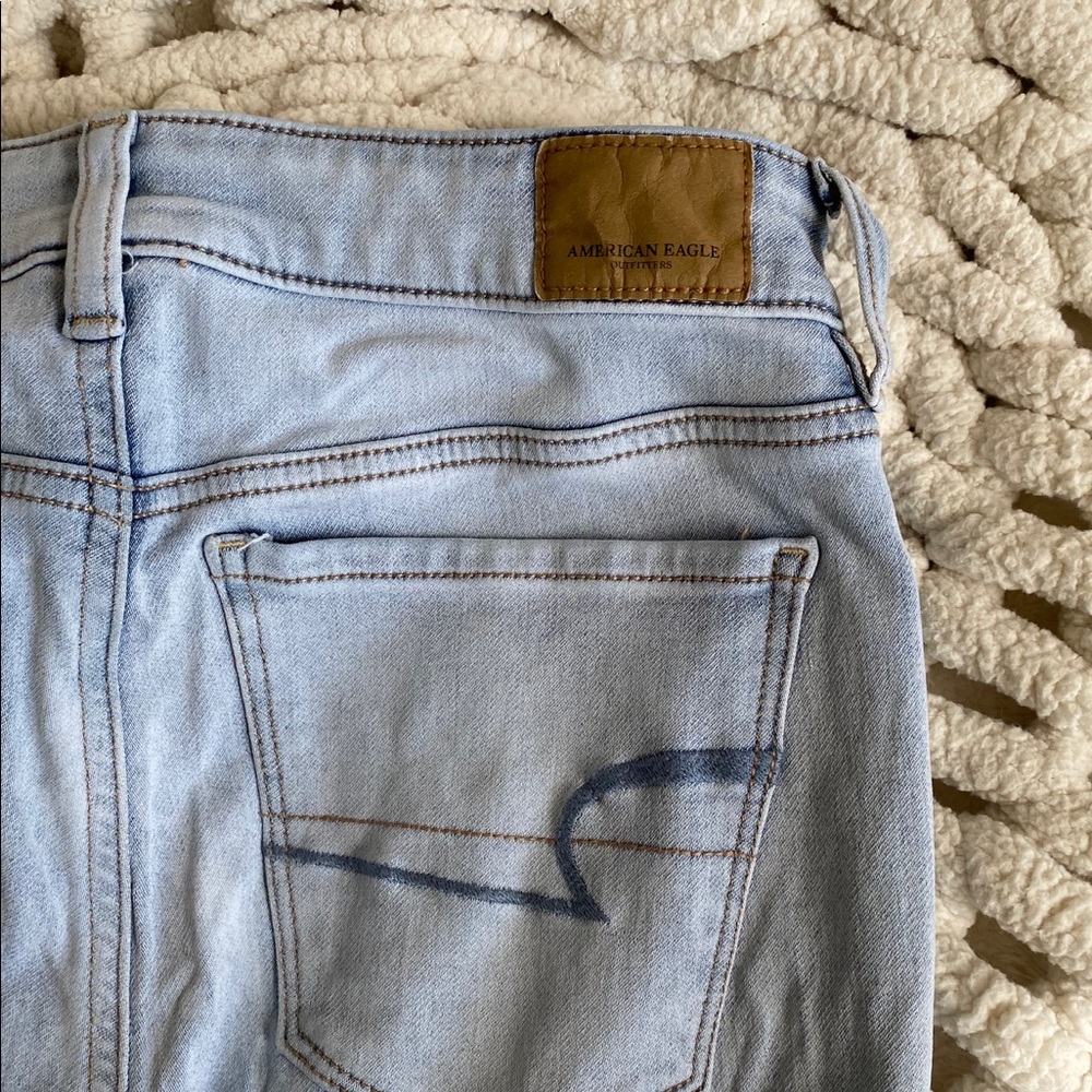 high rise American Eagle jeans